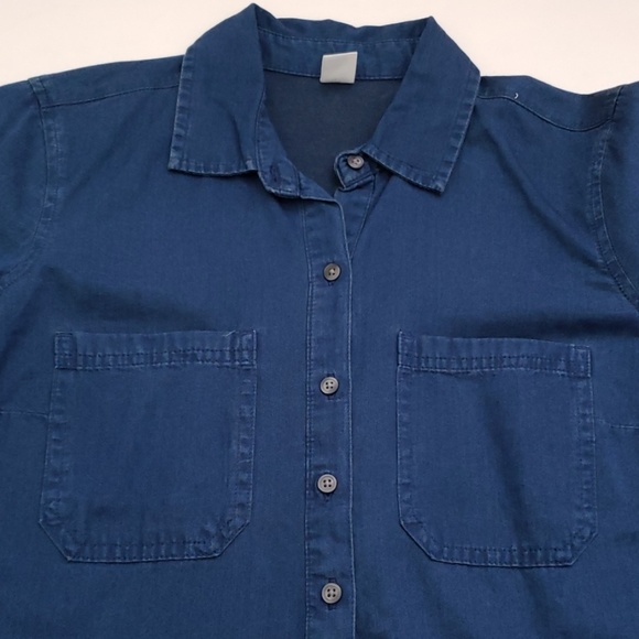 Old Navy Denim Shirt Dress - Picture 5 of 8